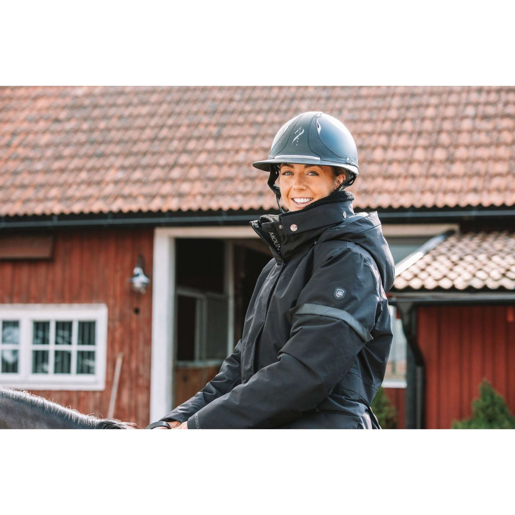 Mountain Horse Abrigo Largo Saga Onyx Black
