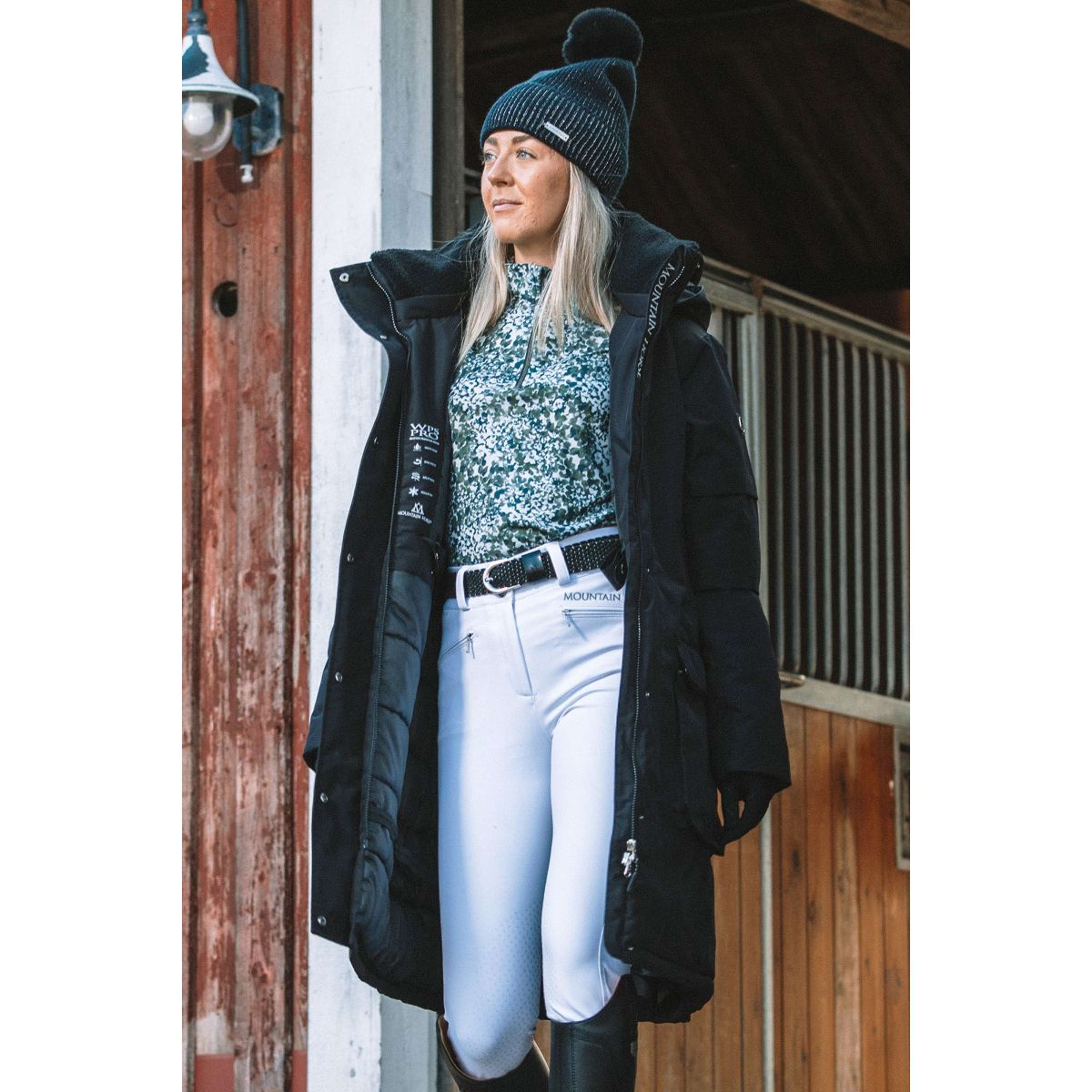 Mountain Horse Abrigo Largo Saga Onyx Black