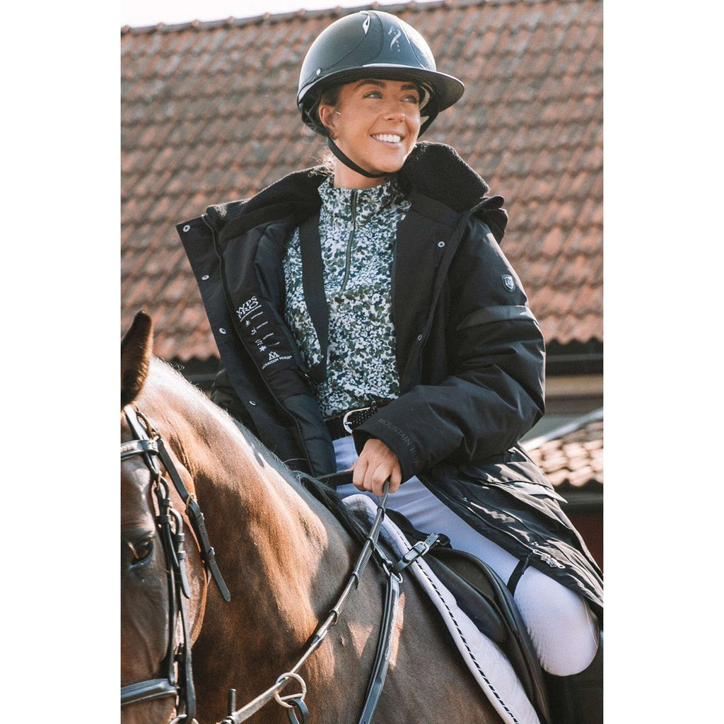 Mountain Horse Abrigo Largo Saga Onyx Black