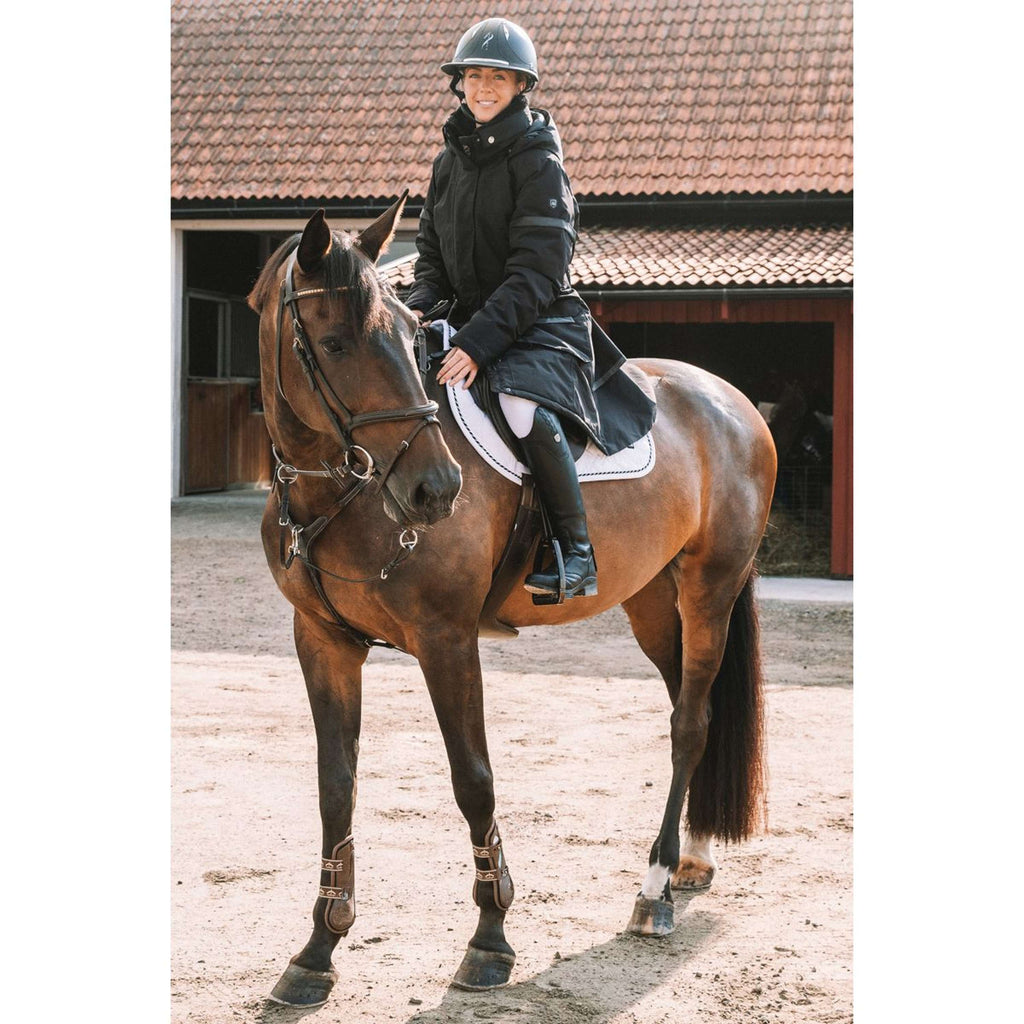 Mountain Horse Abrigo Largo Saga Onyx Black