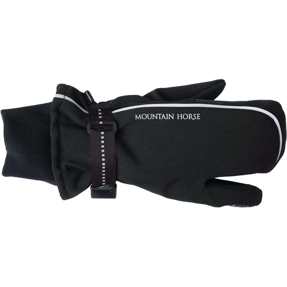 Mountain Horse Guantes de Equitación Triplex Jr Negro II