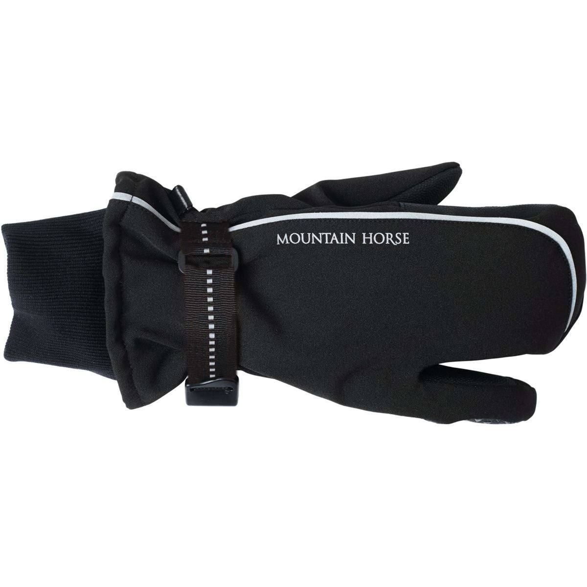 Mountain Horse Guantes de Equitación Triplex Jr Negro II