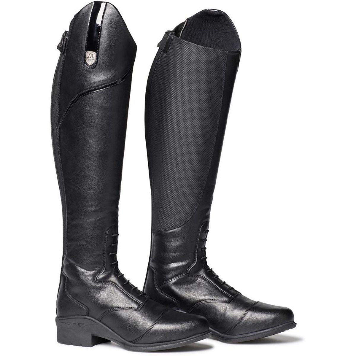 Mountain Horse Botas de Equitación Veganza Negro
