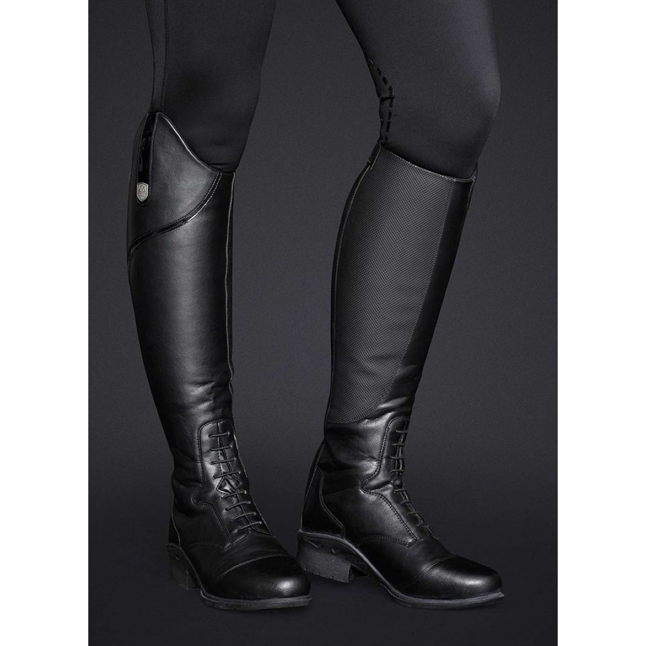 Mountain Horse Botas de Equitación Veganza Negro