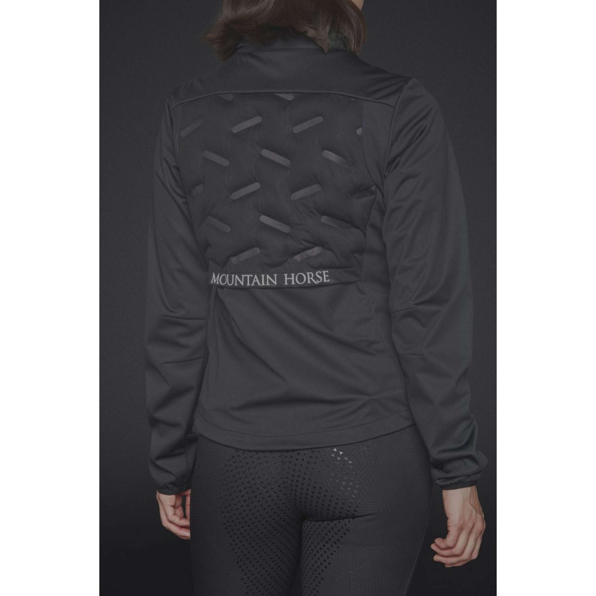 Mountain Horse Chaqueta Xena Hybrid Negro