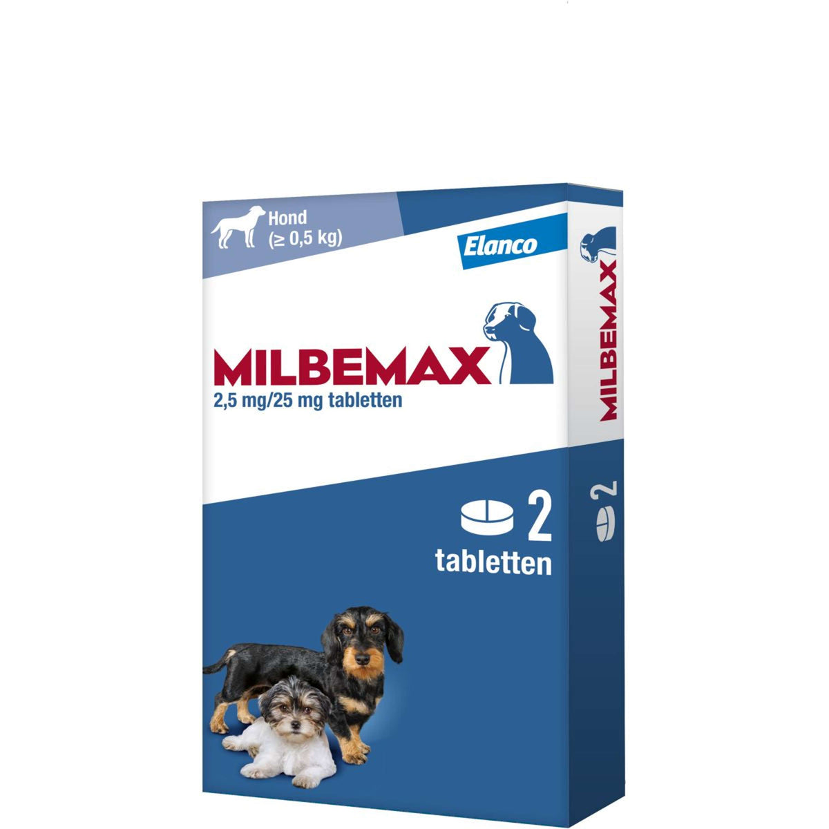 Milbemax Tableta Desparasitante Puppy/Klein 2 Tabletten