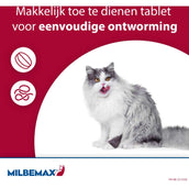 Milbemax Tableta Desparasitante Gato Grande 2 Comprimidos