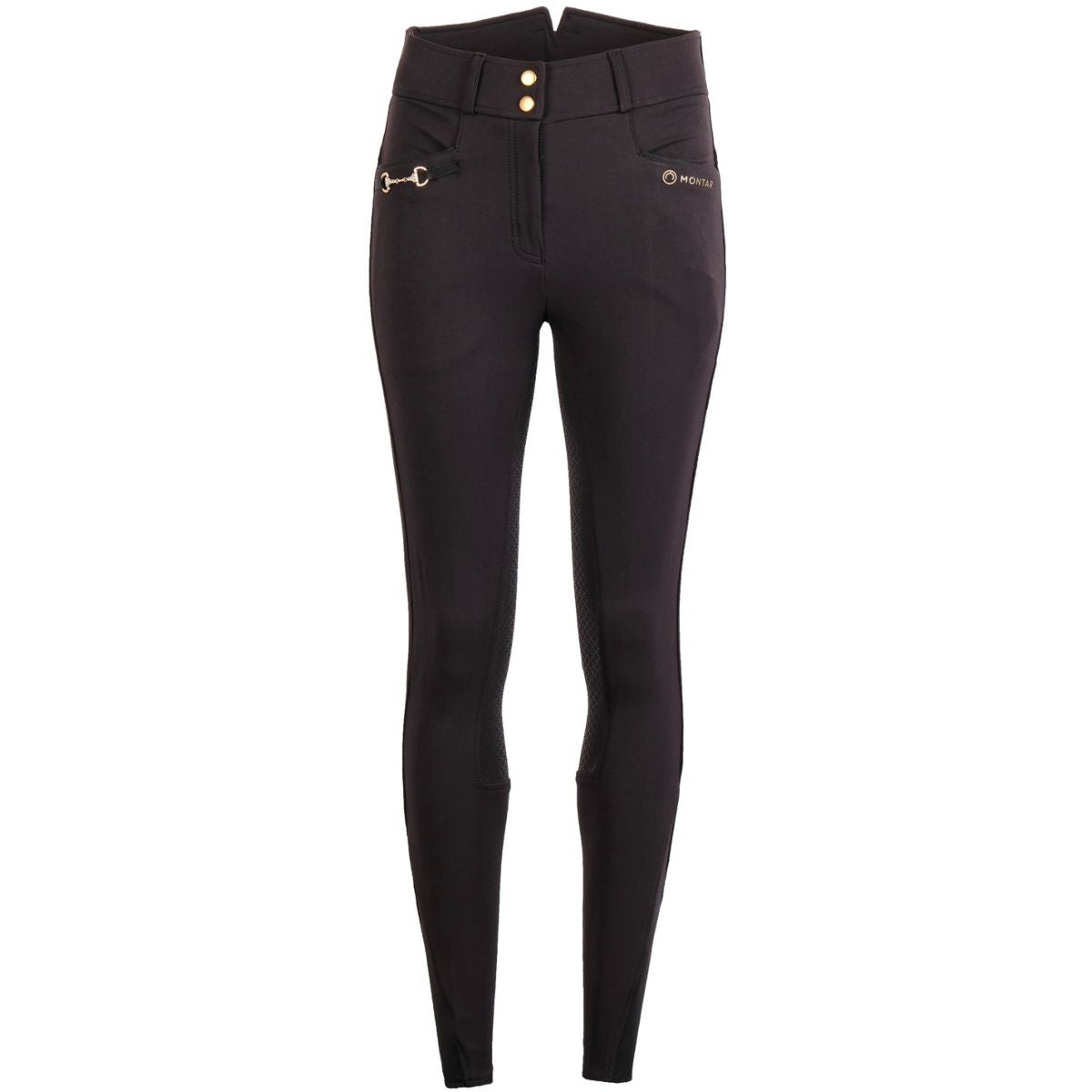 Montar Pantalones Molly Rosegold Highwaist FullGrip Negro