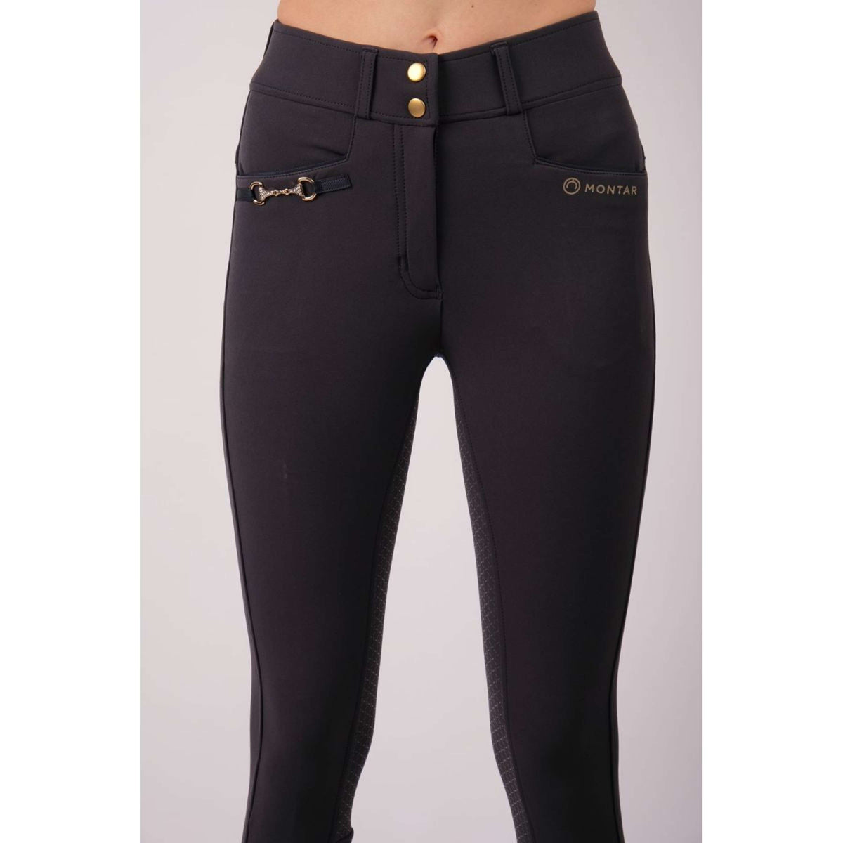 Montar Pantalones Molly Rosegold Highwaist FullGrip Navy