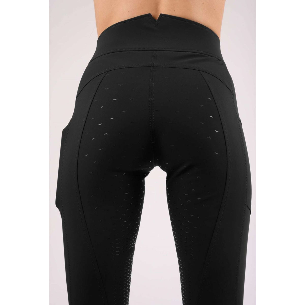 Montar Legging de Equitación Kinsley FullGrip Negro