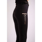 Montar Pantalón de Equitación Millie Rosegold FullGrip Negro