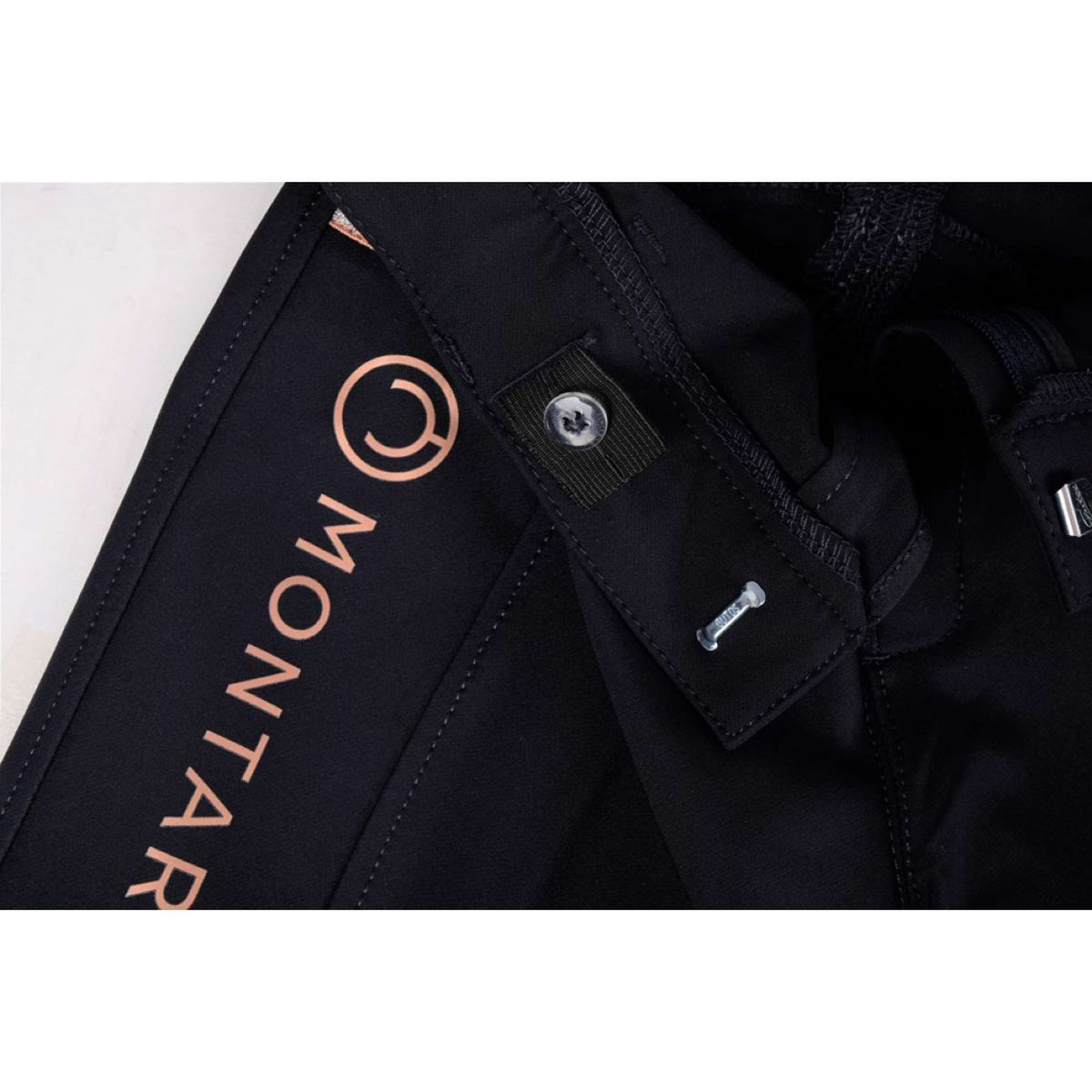 Montar Pantalón de Equitación Millie Rosegold FullGrip Negro
