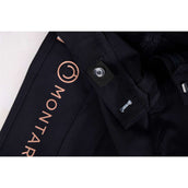 Montar Pantalón de Equitación Millie Rosegold FullGrip Negro