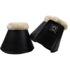 Montar Botas de Campana Smooth Juego de 2 de piel sintética Negro
