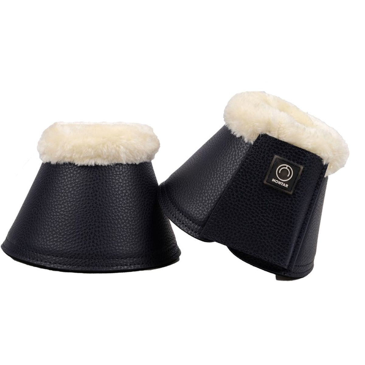 Montar Botas de Campana Smooth Juego de 2 de piel sintética Marino