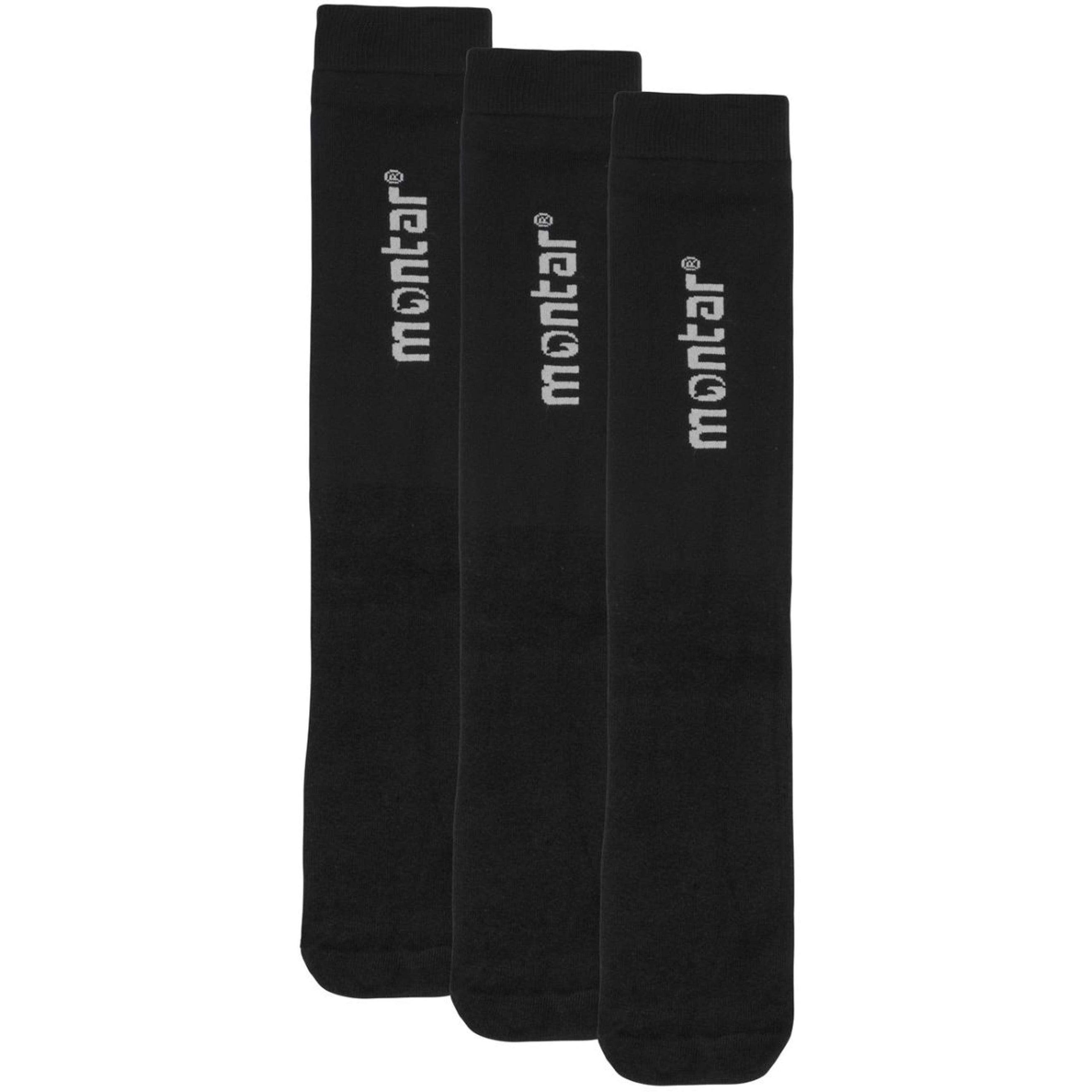 Montar Calcetines Nylon 3 paar Negro