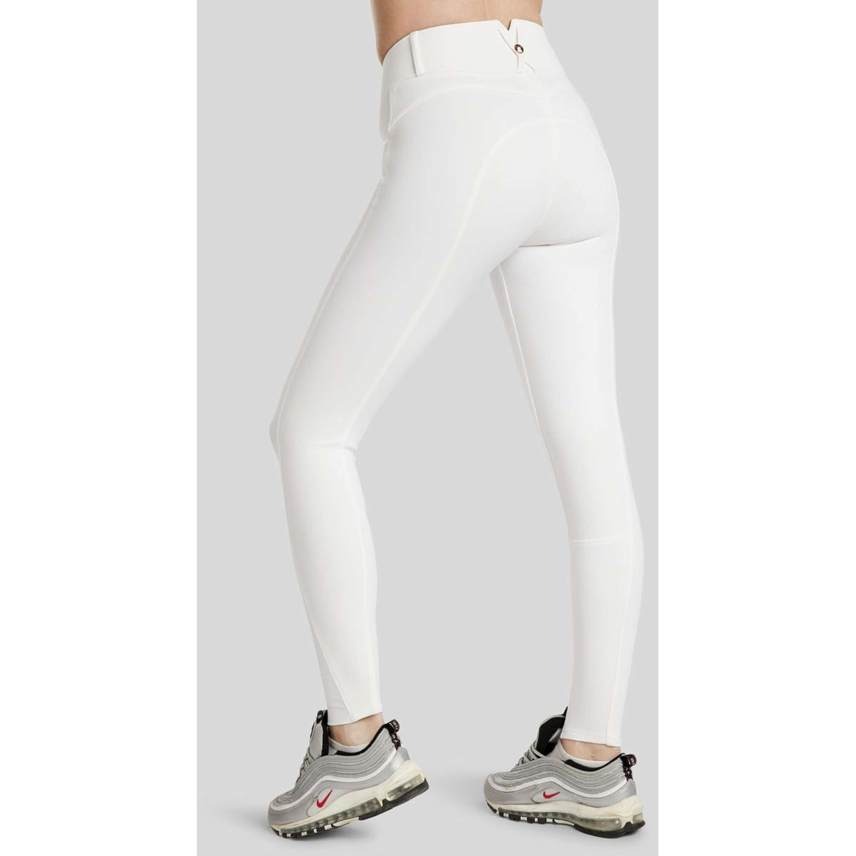 Montar Pantalones Molly Rosegold Highwaist FullGrip Blanco