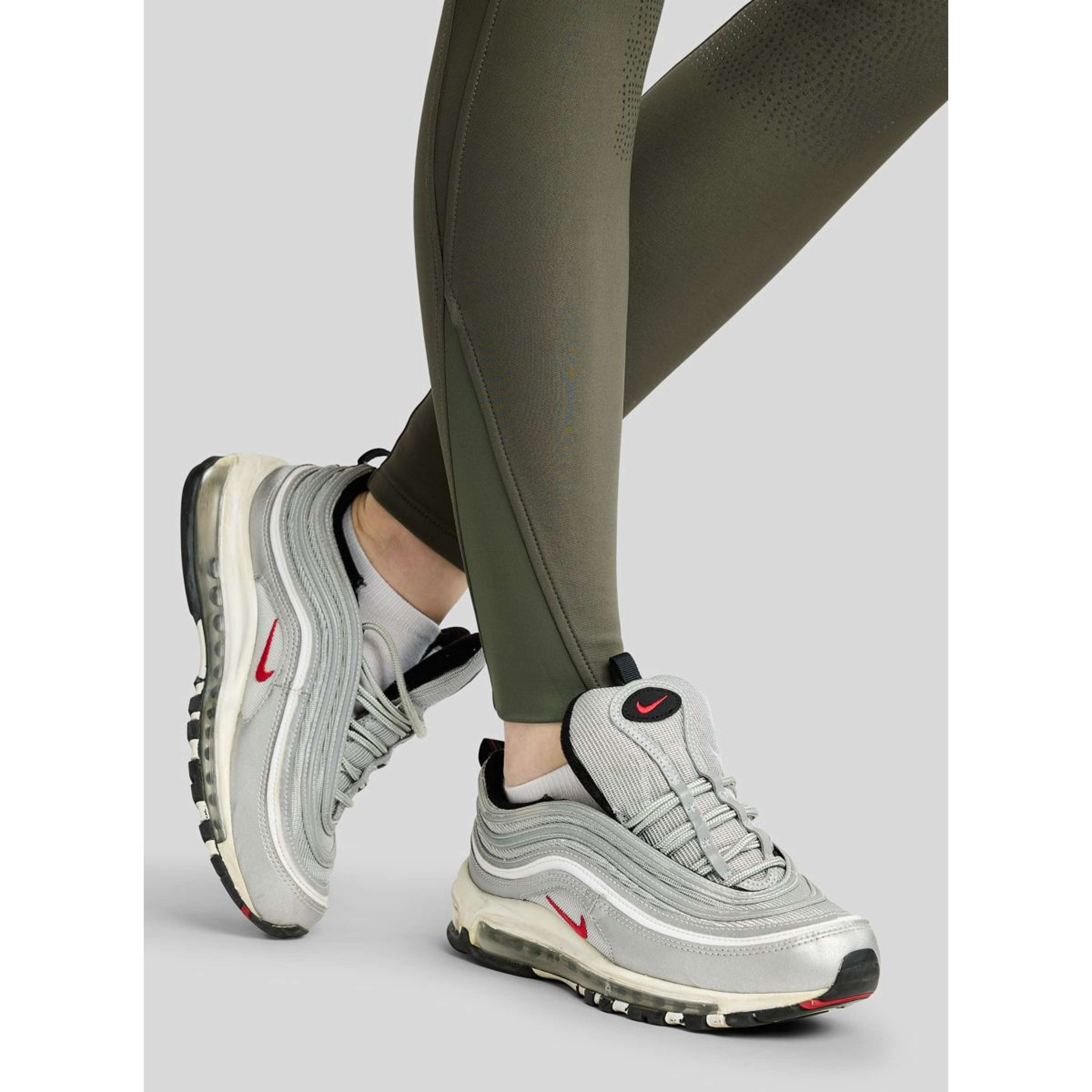 Montar Pantalón de Equitación MoMegan Full Grip Forest Green