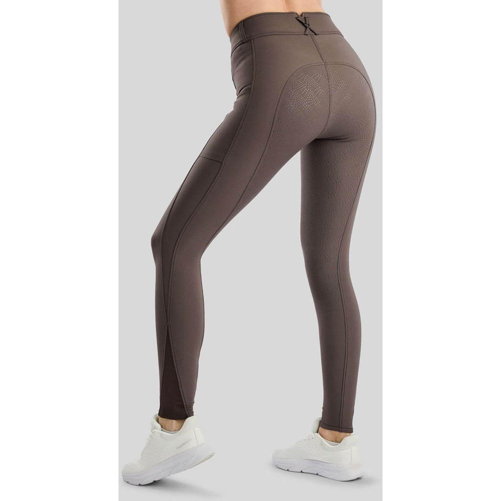Montar Pantalón de Equitación MoMegan Full Grip Black Peony