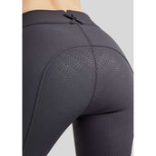 Montar Pantalón de Equitación Megan Full Grip Slate Grey