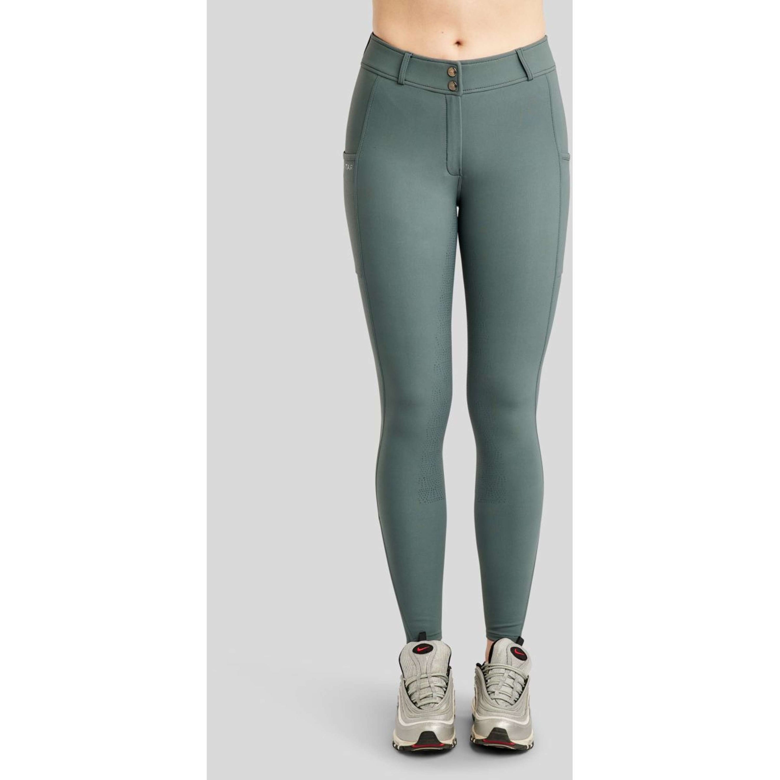 Montar Pantalón de Equitación Megan Full Grip Jade