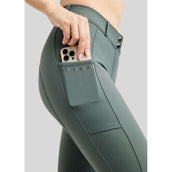 Montar Pantalón de Equitación Megan Full Grip Jade