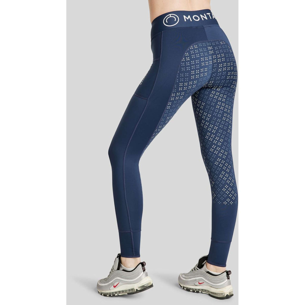 Montar Legging de Equitación Selena Pull On FullGrip Navy