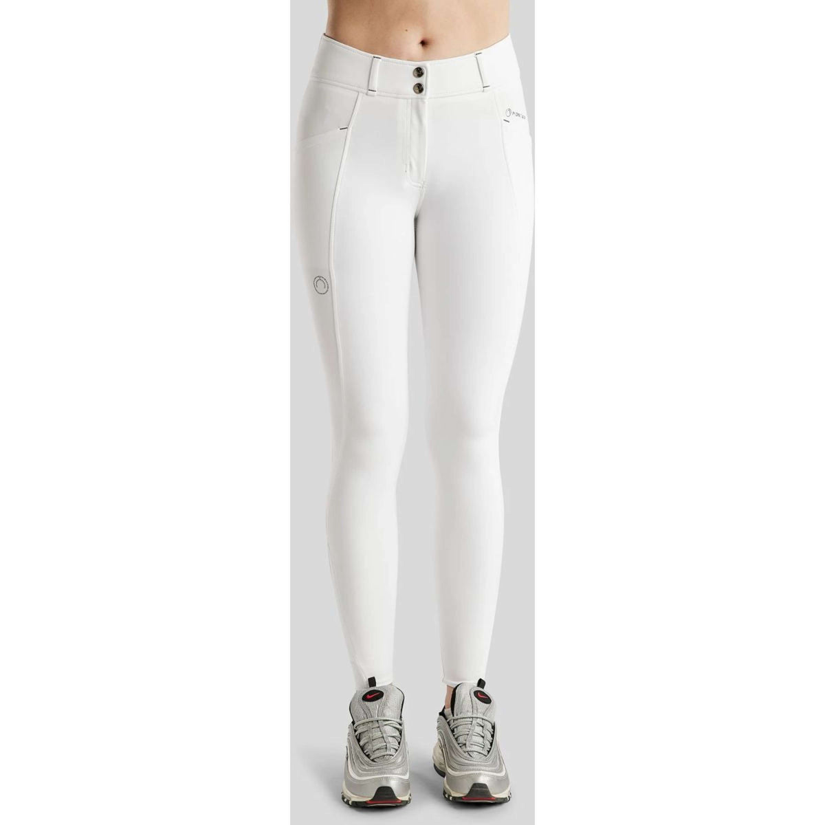 Montar Pantalones MoZida Full Grip Blanco