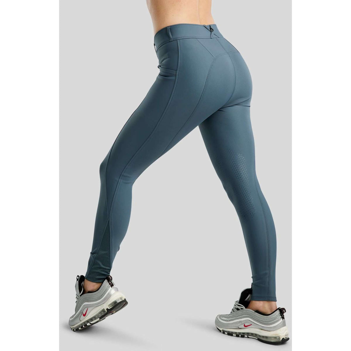 Montar Pantalones MoZida Agarre de rodilla Pizarra oscura