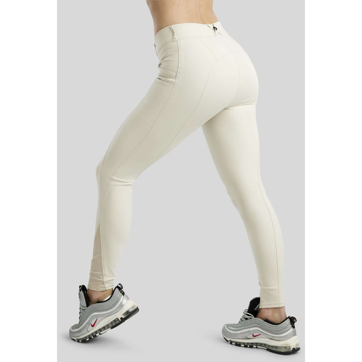 Montar Pantalones MoZida Full Grip Gris claro