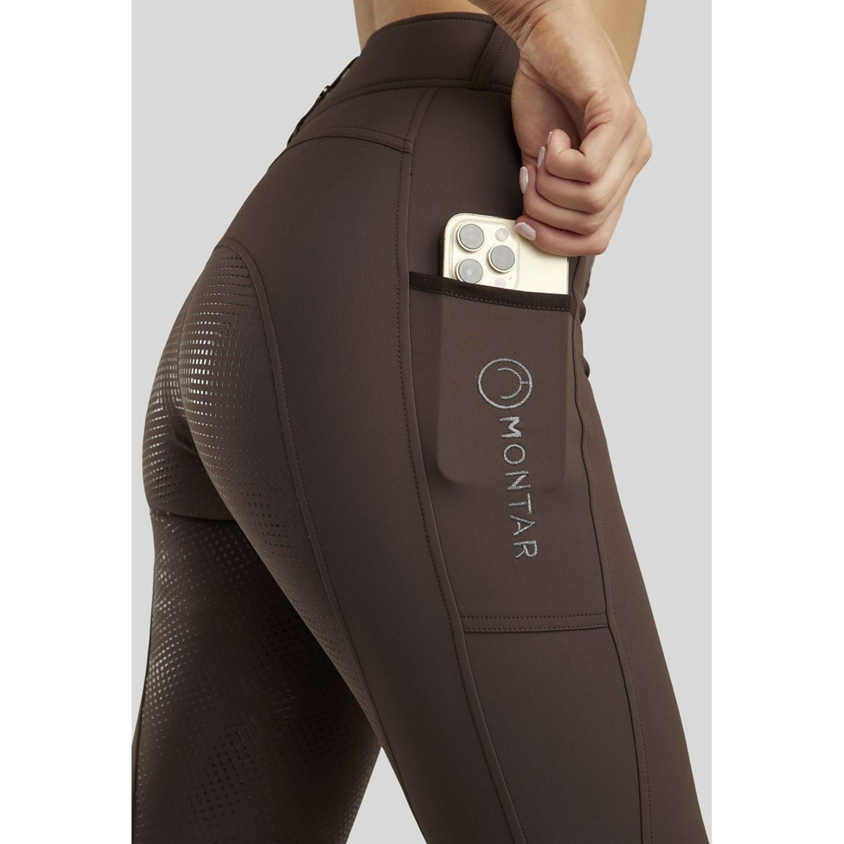 Montar Pantalones MoZida Full Grip Marron