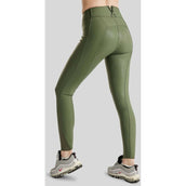 Montar Pantalón de Equitación Full Grip Pine Green