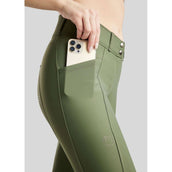 Montar Pantalón de Equitación Full Grip Pine Green