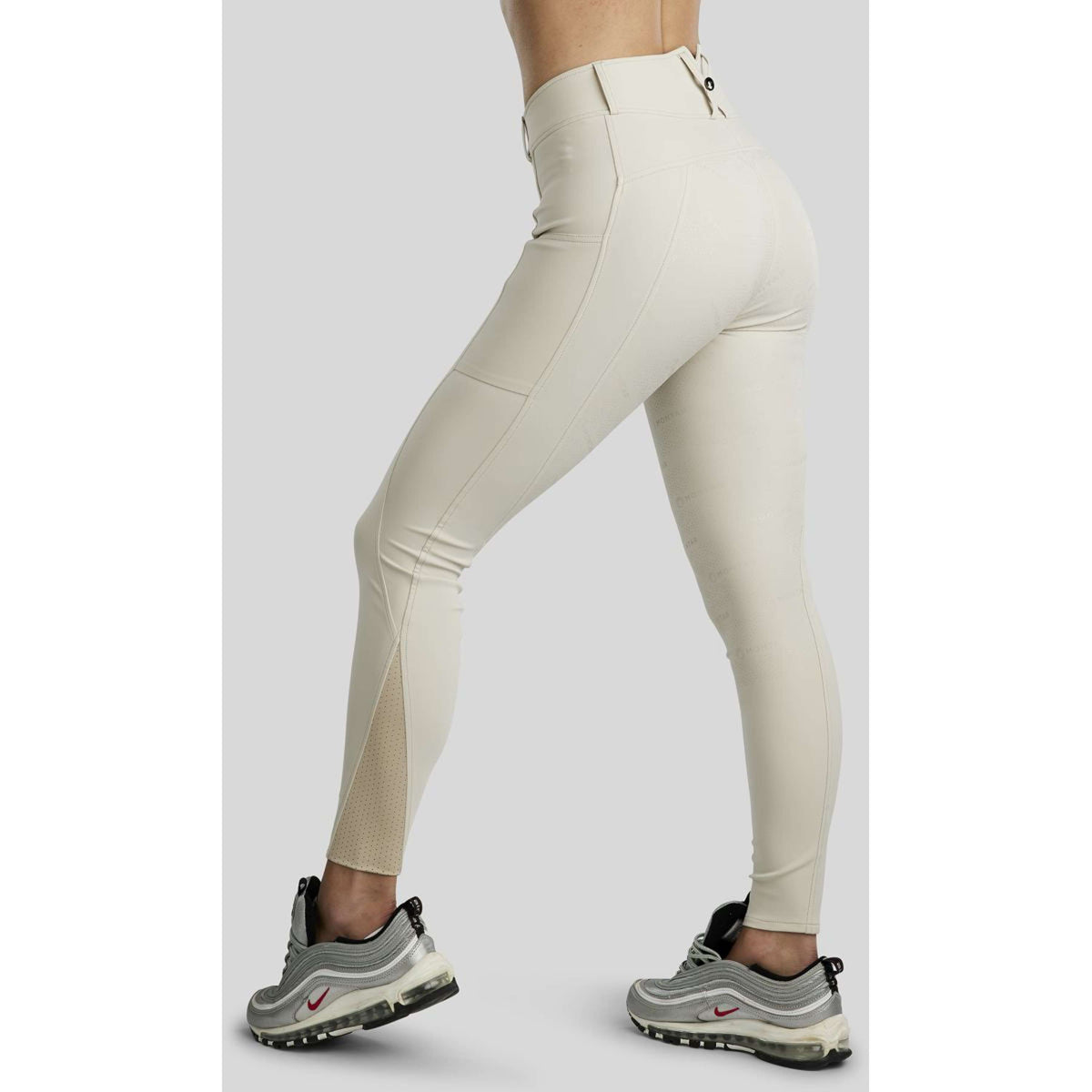 Montar Pantalones MoStella Full Grip Gris Plateado