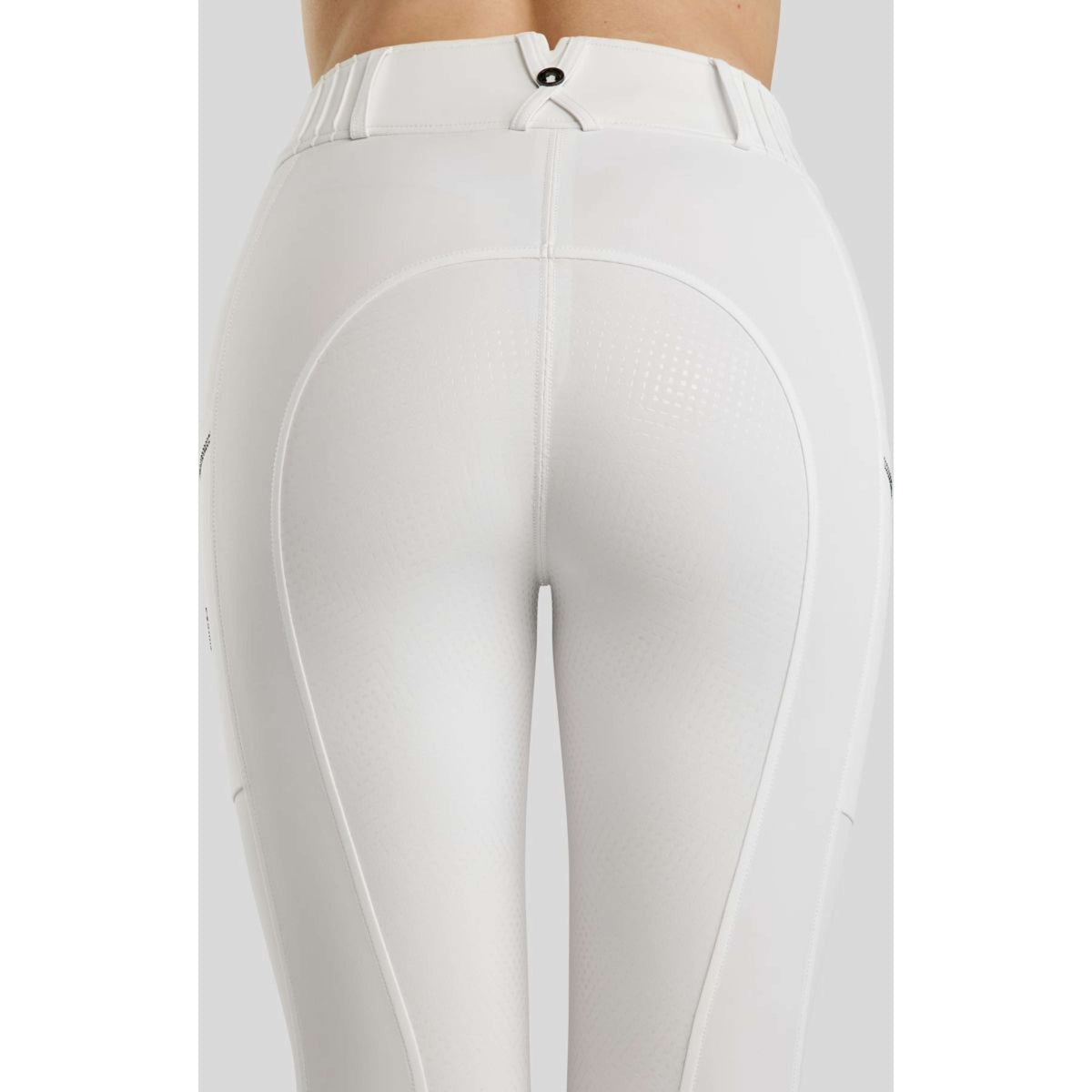 Montar Pantalones MoZuna Gun Metal Crystals Full Grip Blanco