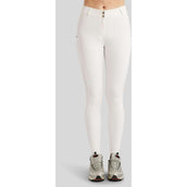 Montar Pantalón de Equitación MoLila Champagne Crystals Full Grip Blanco