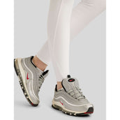 Montar Pantalón de Equitación MoLila Champagne Crystals Full Grip Blanco
