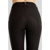 Montar Pantalón de Equitación MoLila Champagne Crystals Full Grip Negro