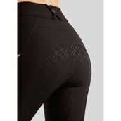 Montar Pantalón de Equitación MoLila Champagne Crystals Full Grip Negro