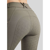 Montar Pantalón de Equitación MoLila Champagne Crystals Full Grip Gris