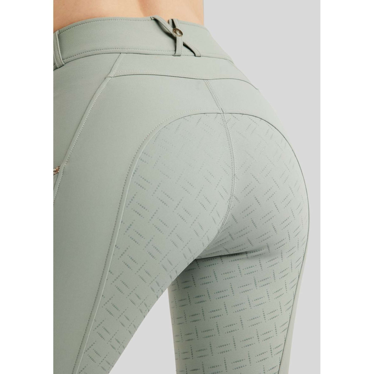 Montar Pantalón de Equitación MoLila Champagne Crystals Full Grip Turin