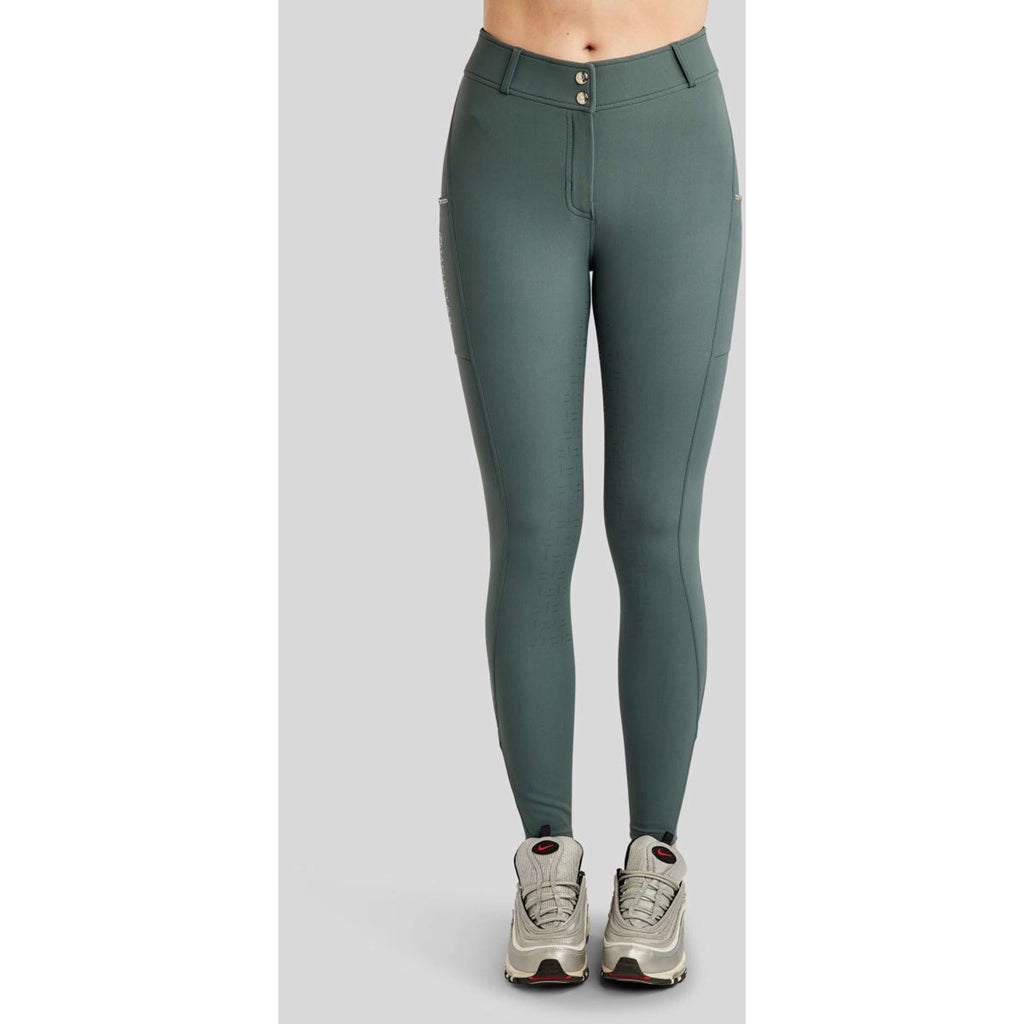 Montar Pantalón de Equitación MoLila Champagne Crystals Full Grip Jade