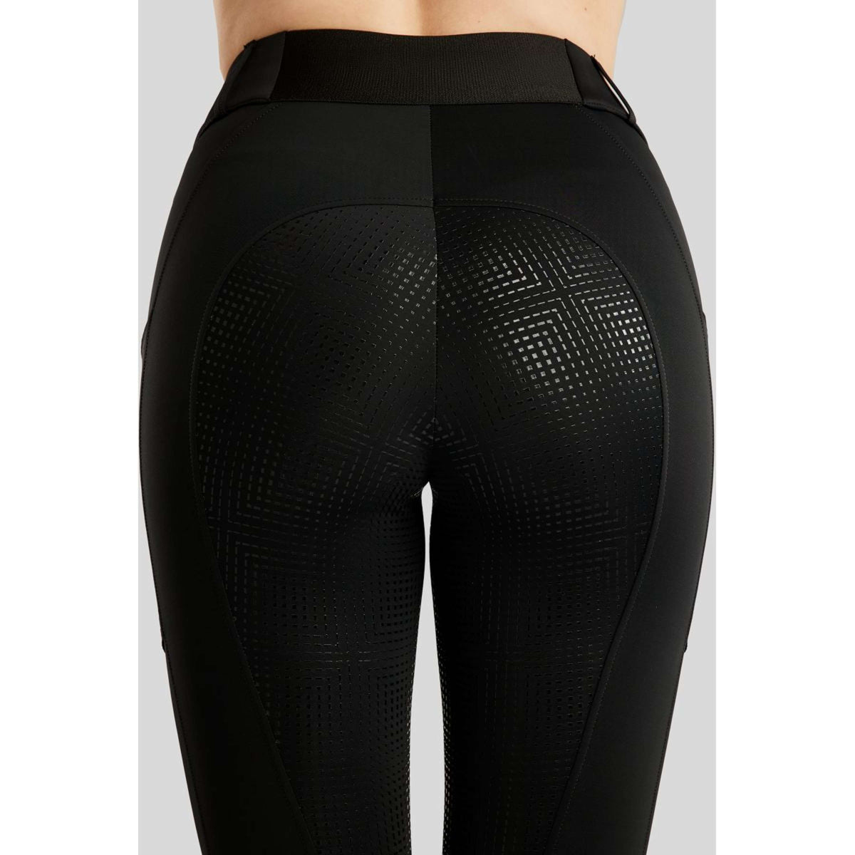 Montar Legging de Equitación MoZike Refined Full Grip Negro