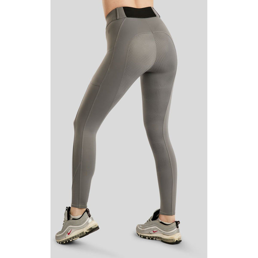 Montar Legging de Equitación MoZike Refined Full Grip Gris Montar Legging de Equitación MoZike Refined Full Grip Gris