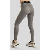 Montar Legging de Equitación MoZike Refined Full Grip Gris
