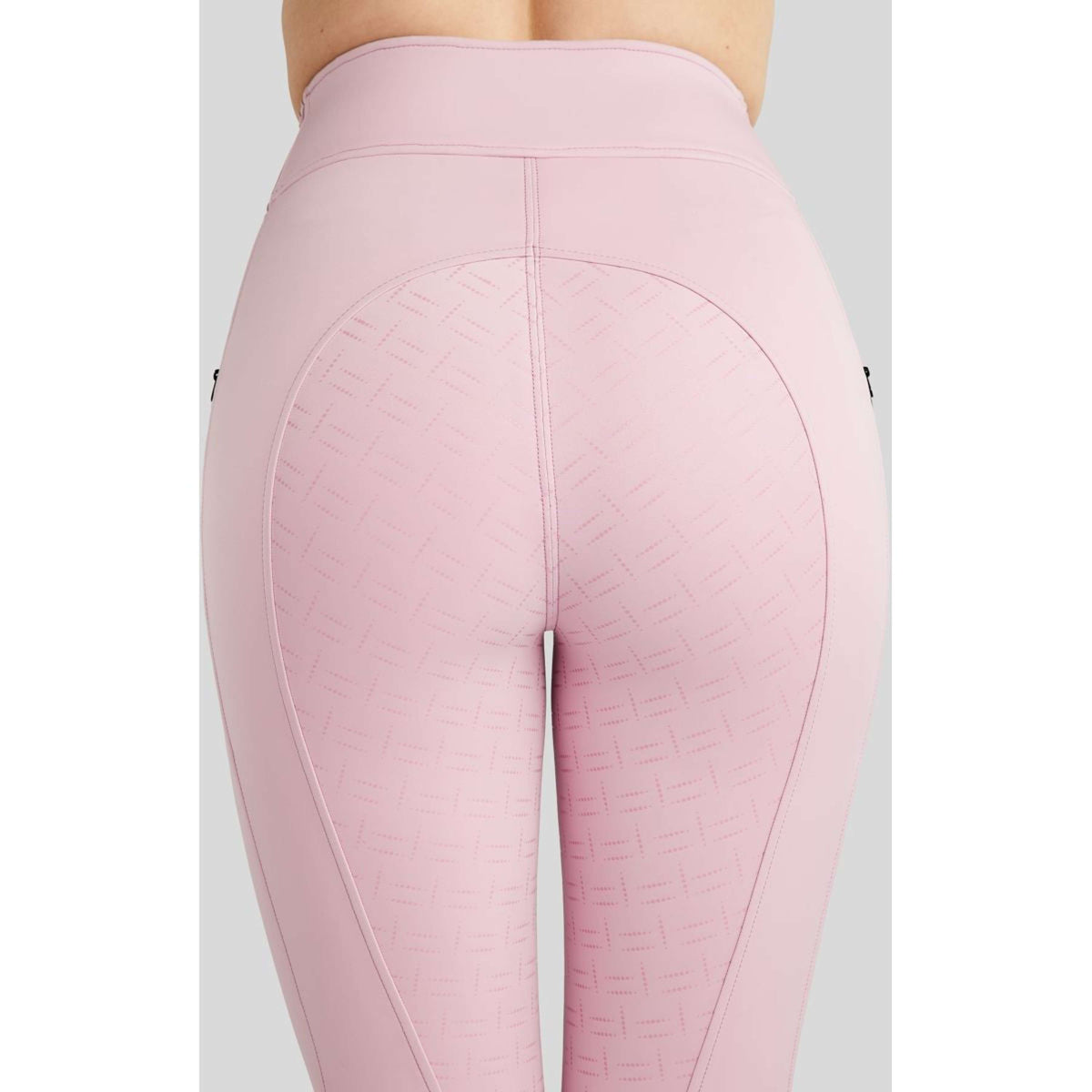 Montar Legging de Equitación MoPearl Pintuck Full Grip Candy Pink