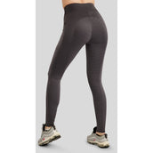 Montar Legging de Equitación MoPearl Pintuck Full Grip Slate Grey