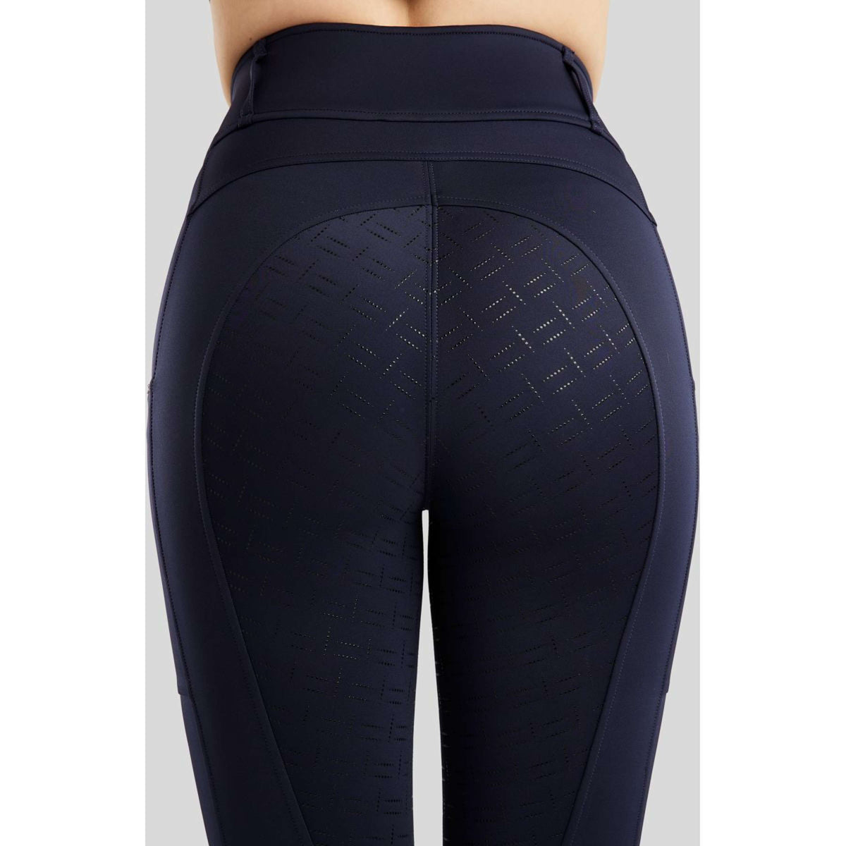 Montar Legging de Equitación MoLila Champagne Crystals Full Grip Navy