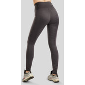 Montar Legging de Equitación MoLila Champagne Crystals Full Grip Slate Grey