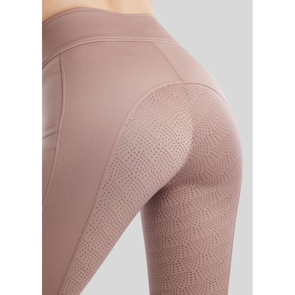 Montar Legging de Equitación MoTilley Full Grip Blush